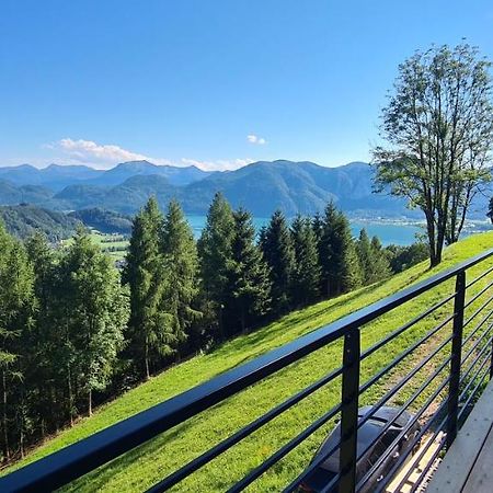 Ruhige Bergvilla In Alleinlage Am Mondsee Mit Seeblick Bergblick Und Whirlpool Innerschwand Екстериор снимка